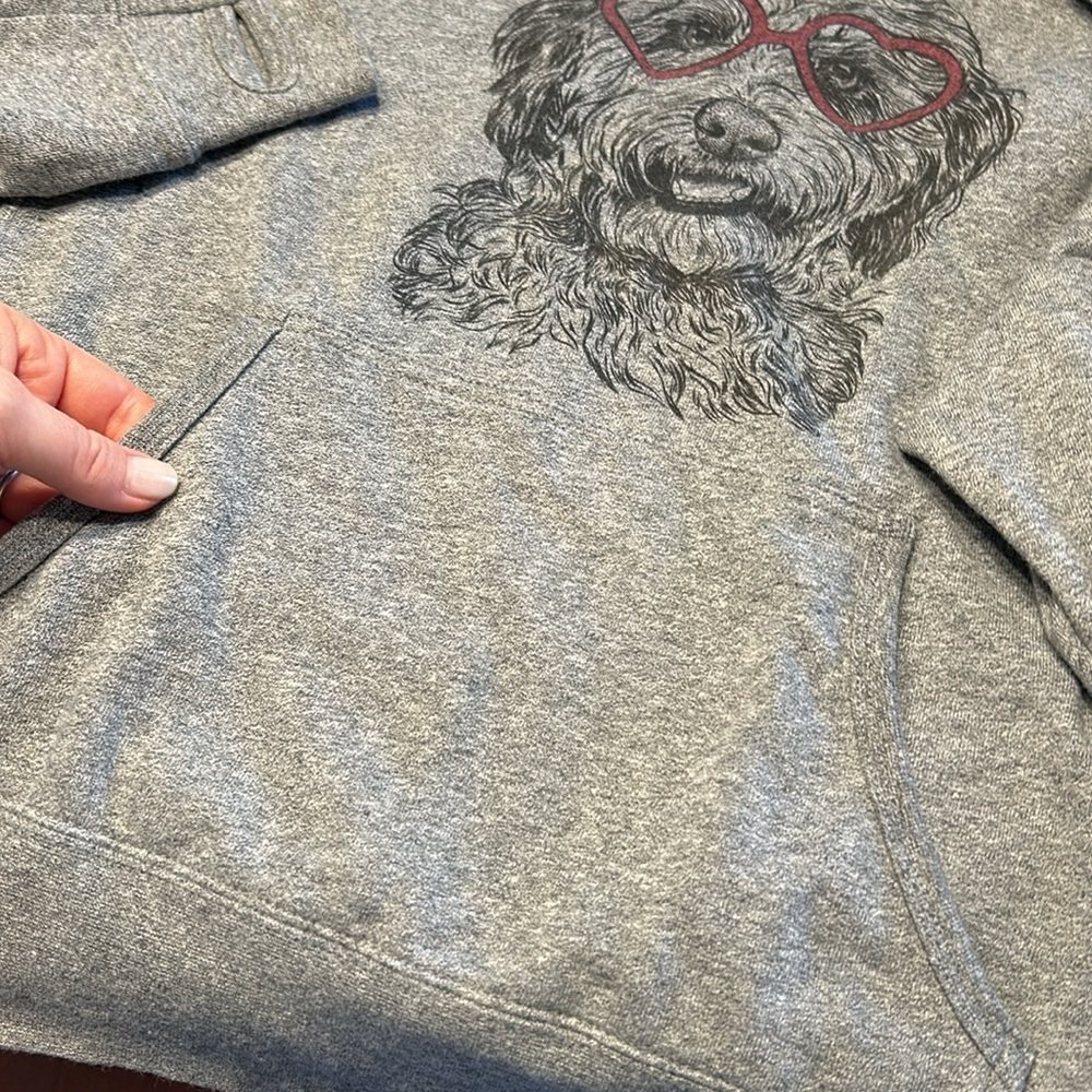 Labradoodle Heart Hoodie - Picture 5 of 5